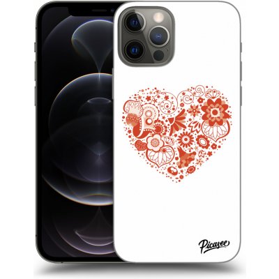 Pouzdro Picasee ULTIMATE CASE MagSafe Apple iPhone 12 Pro - Big heart – Zboží Mobilmania