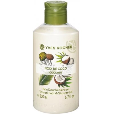 Yves Rocher sprchový gel Kokos 200 ml – Zboží Mobilmania