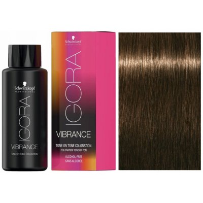 Schwarzkopf Igora Vibrance Tone on Tone Color 5-0 světle hnědá 60 ml – Hledejceny.cz