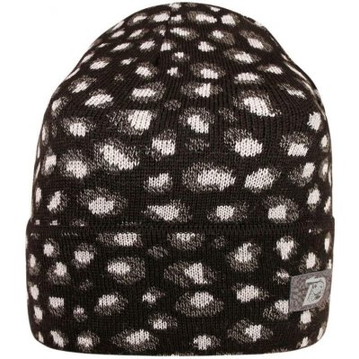Merino pletená čepice Dráče Urban 25 černá šedá leopard Černá – Hledejceny.cz