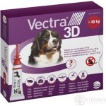 Vectra 3D Spot-On L pro psy 25-40 kg 3 x 4,7 ml – Zboží Mobilmania