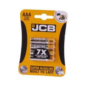 JCB Super Alkaline AAA 4ks JCB-LR03-4B