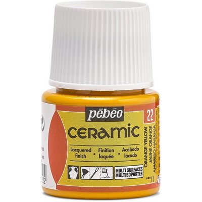 Pébéo Barva na keramiku Ceramic 45 ml 22 Orange Yellow – Sleviste.cz