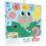 Janod kreativní sada My Arts & Crafts kulaté samolepky – Zboží Mobilmania