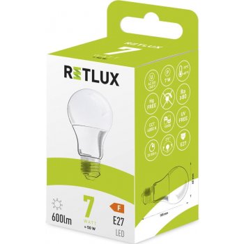 Retlux RLL 401 A60 E27 bulb 7W CW