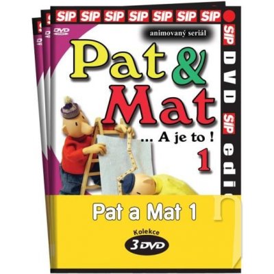 Pat a Mat 1. kolekce 3 DVD