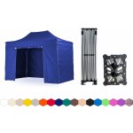 TENTino SMALL HEXAGON 3x4,5 m 8A - MODRÁ – Hledejceny.cz