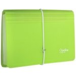 Karton P+P Organizér na dokumenty s gumou DL Opaline čirá-zelená 13 kapes – Hledejceny.cz