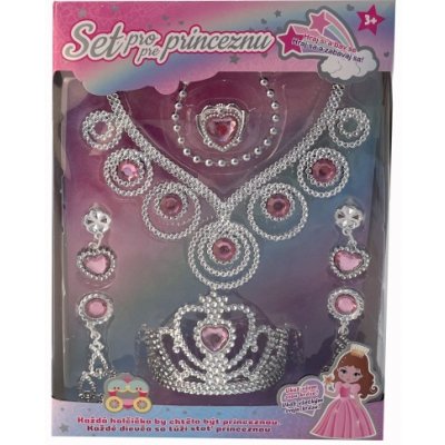 Set pro princeznu korunka, náušnice a náhrdelník – Zboží Mobilmania