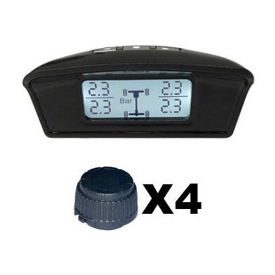 TPMS kontrola tlaku v pneumatice 4 externí čidla, STM TPMS401 – Hledejceny.cz