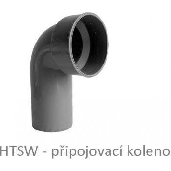 Osma HTSW připojovací koleno 90° sifonové DN 50/40