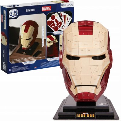 4D BUILD 3D Puzzle Marvel: Ironman 96 ks – Zboží Dáma