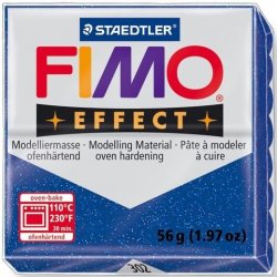 FIMO Staedtler EFFECT polymerová hmota 57g glitrová modrá 302