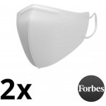 är Style Designový bílý nanovlákenný respirátor FFP2 L 2 ks – Zboží Dáma