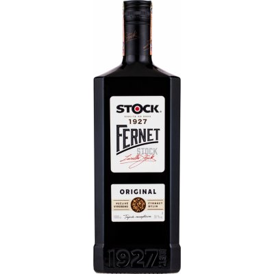 Fernet Stock 38% 1 l (holá láhev) – Zboží Mobilmania