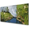 Obraz akrylový obraz Jezero Příroda 100x50 cm