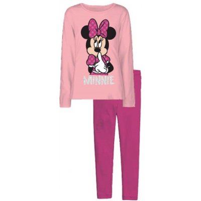 Dívčí pyžamo Minnie Mouse Růžová