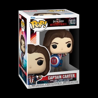 Funko Pop! Marvel Doctor Strange in the Multiverse of Madness Captain Carter Marvel 1033 – Hledejceny.cz