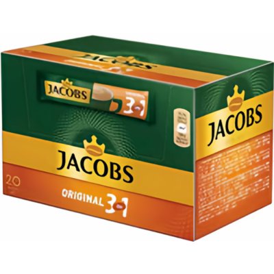 Jacobs 3v1 Original 20 x 15,2 g