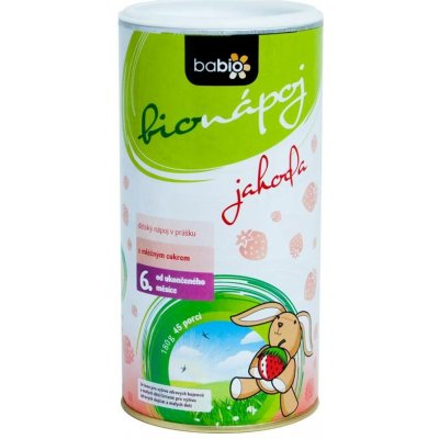 Babio NÁPOJ JAHODA 180 g – Zboží Mobilmania