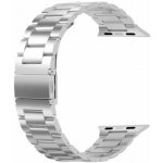 SWISSTEN ŘEMÍNEK PRO APPLE WATCH KOVOVÝ 38/40/41 mm STŘÍBRNÝ 46000302 – Zboží Mobilmania