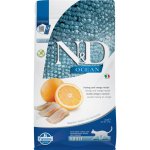 N&D Ocean Adult Cat Herring & Orange 1,5 kg – Zboží Dáma