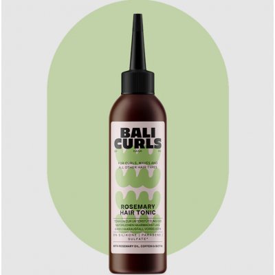 Bali Curls Tonikum pro podporu růstu vlasu rozmarýn 100 ml – Zboží Dáma