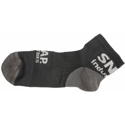 Snap Iindustries ponožky LOGO Short grey/black