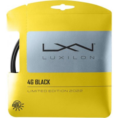 Luxilon 4G Black 1,25mm 12,2 m – Zboží Mobilmania