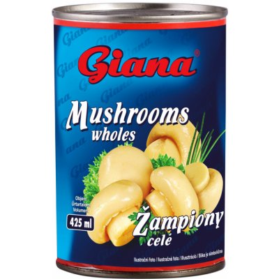 Giana žampiony krájené 425 ml – Zboží Dáma
