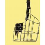 Chopo Náhubek kovový Kokršpaněl Foxteriér pes chrom 100 x 120 x 90 mm – Zboží Dáma