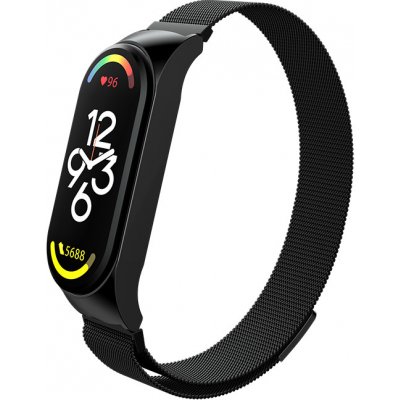 Xiaomi Milánský tah magnetický - kovový náhradní řemínek pro Mi Band 7 Černá MBSCZ-7MT02 – Sleviste.cz