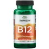 Vitamín a minerál Swanson Vitamin B-12 Cyanocobalamin 250 kapslí 500 mcg