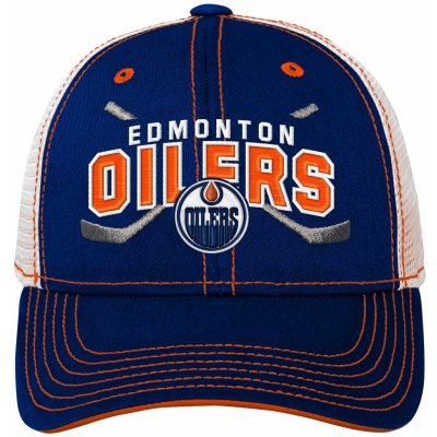 Outerstuff Edmonton Oilers Lockup Meshback Adjustable dětská – Hledejceny.cz