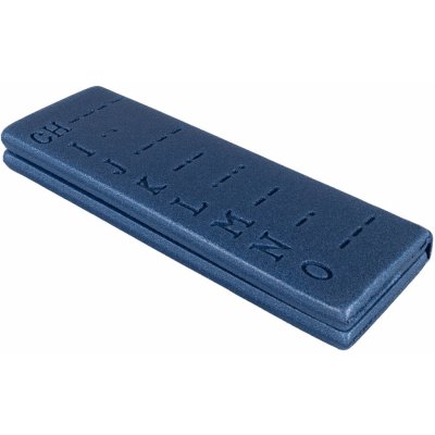 Yate Sedátko skládací Morseovka 36 x 26 x 0,8 cm tmavě modrá B66 – Zboží Dáma