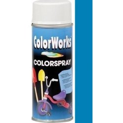 Color Works Colorspray 918509C středně modrý alkydový lak 400 ml