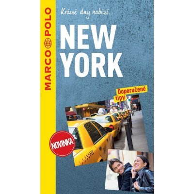 New York průvodce na spirále s mapou MD