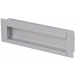 Walteco Mayen 96 mm aluminium+matný chrom – Zboží Mobilmania