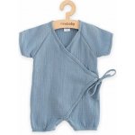 Kojenecký letní mušelínový overal New Baby blue – Zboží Dáma