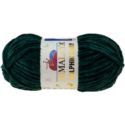 Himalaya příze Dolphin Baby 80362 jedlová zelená – Zboží Dáma