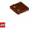 LEGO® doplněk LEGO® 33909 Upravená Dlaždice 2x2 stady na jedné straně Světle-Hnědá