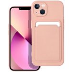 Pouzdro Forcell CARD case Apple iPhone 14 Plus , růžové – Zboží Mobilmania