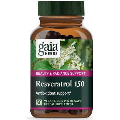 GaiaHerbs Resveratrol 150 50 kapslí – Hledejceny.cz
