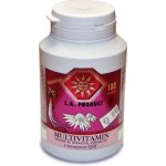 Multivitamin minerál + Ženšen + Echinacea + Koenzym Q10 100 tablet – Hledejceny.cz