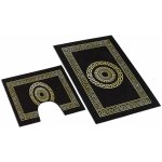 Bellatex 3D EGYPT černo-zlatá 100x60cm + 60x50cm na WC – Zboží Dáma