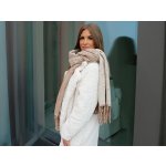 Zimní šála béžová velbloudí – Hledejceny.cz