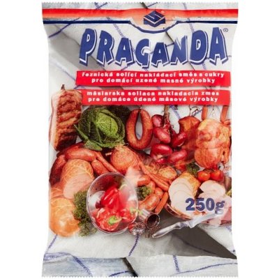Praganda Řeznická solící nakládací směs s cukry pro domácí uzené masné výrobky 250 g – Zboží Dáma