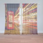 Záclony Noční Londýn: 2 ks - 150x250 cm - Sablio – Hledejceny.cz