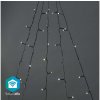 Vánoční osvětlení NEDIS Smart LED vánoční řetěz WIFILXT12W200 5x4m WiFi Tuya