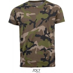 Sol's Camo Men pánské maskáčové tričko kamufláž